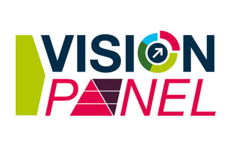 Logo Vision Panel par [ De Bouche à Oreille + Citron & co ]