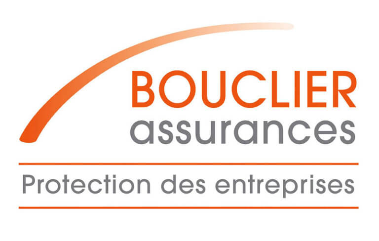 Logo BOUCLIER Assurances par [ De Bouche à Oreille + Citron & co ]